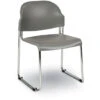 Stack Chairs With Plastic Seat And Back 2 Stack Chairs With Plastic Seat And Back -Office Supplies Shop OSBH SC 1