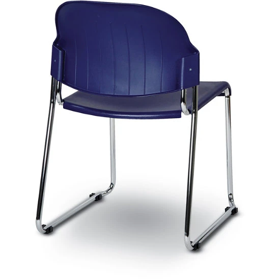 Stack Chairs With Plastic Seat And Back 7 Stack Chairs With Plastic Seat And Back - Image 5