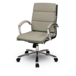 Mid-Back Executive Faux Leather Chair -Office Supplies Shop OSHE 88 6