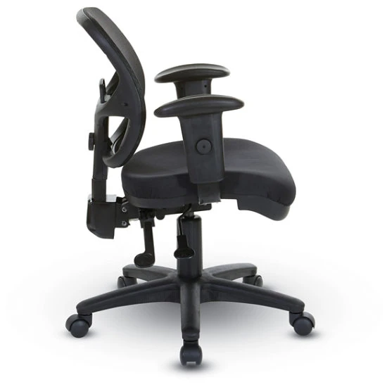 Ergonomic Task Chair W/ ProGrid® Mesh Back, Padded Fabric Seat, Adj. Arms & Multi-Task Control -30 Coal FreeFlex® 5 Ergonomic Task Chair W/ ProGrid® Mesh Back, Padded Fabric Seat, Adj. Arms & Multi-Task Control -30 Coal FreeFlex® - Image 3