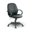 Executive Mid Back Manager's Chair W/ C-Style Arms (Grade A) -Office Supplies Shop OSPD 51 1