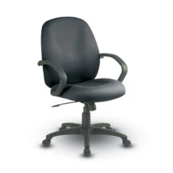 Executive Mid Back Manager's Chair W/ C-Style Arms (Grade A)