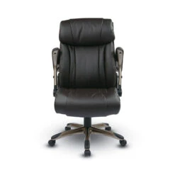 WorkSmart® ECH Series Executive Eco-Leather Chair With Adjustable Padded Flip Arms -Office Supplies Shop OSPF 86 5