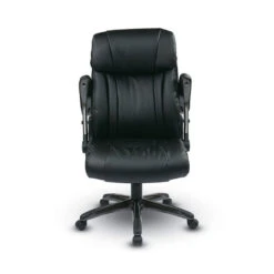 WorkSmart® ECH Series Executive Eco-Leather Chair With Adjustable Padded Flip Arms -Office Supplies Shop OSPF 86 6