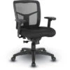 ProGrid® Mesh Back Manager's Chair W/ Height Adj. Arms, Ratchet Back, & Fabric Seat -30 Coal FreeFlex® -Office Supplies Shop OSSE 53 1