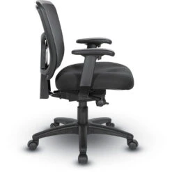 ProGrid® Mesh Back Manager's Chair W/ Height Adj. Arms, Ratchet Back, & Fabric Seat -30 Coal FreeFlex® -Office Supplies Shop OSSE 53 3