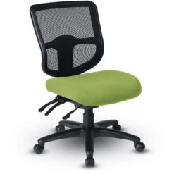 Ergonomic Task Chair W/ ProGrid® Mesh Back & Ratchet Back Height Adj., W/out Arms, & Dual Function Control (Grade A)