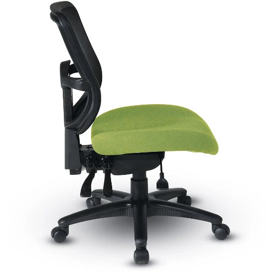 Ergonomic Task Chair W/ ProGrid® Mesh Back & Ratchet Back Height Adj., W/out Arms, & Dual Function Control (Grade A) 4 Ergonomic Task Chair W/ ProGrid® Mesh Back & Ratchet Back Height Adj., W/out Arms, & Dual Function Control (Grade A) - Image 2