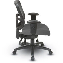 Ergonomic Task Chair W/ ProGrid® Mesh Back & Ratchet Back Height Adj., Adj. Arms, & Dual Function Control(Grade A) 7 Ergonomic Task Chair W/ ProGrid® Mesh Back & Ratchet Back Height Adj., Adj. Arms, & Dual Function Control(Grade A) -Office Supplies Shop OSWB 44 3