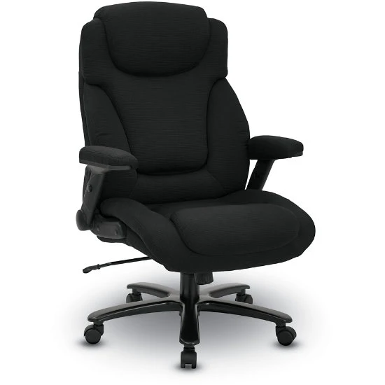 Big & Tall Deluxe High-Back Fabric Executive Chair 3 Big & Tall Deluxe High-Back Fabric Executive Chair