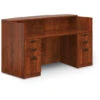 Superior Laminate Reception Station: Shell, Top, (2) BBF Pedestals -Office Supplies Shop OTSS RS2 1