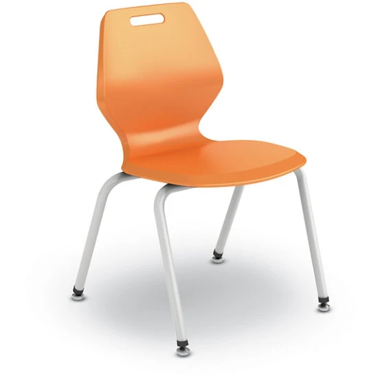 A&D® Rectangular Adjustable Height Student Desk/ 4 Leg A&D® READY™ Chair, Nylon Glide 7 A&D® Rectangular Adjustable Height Student Desk/ 4 Leg A&D® READY™ Chair, Nylon Glide - Image 5