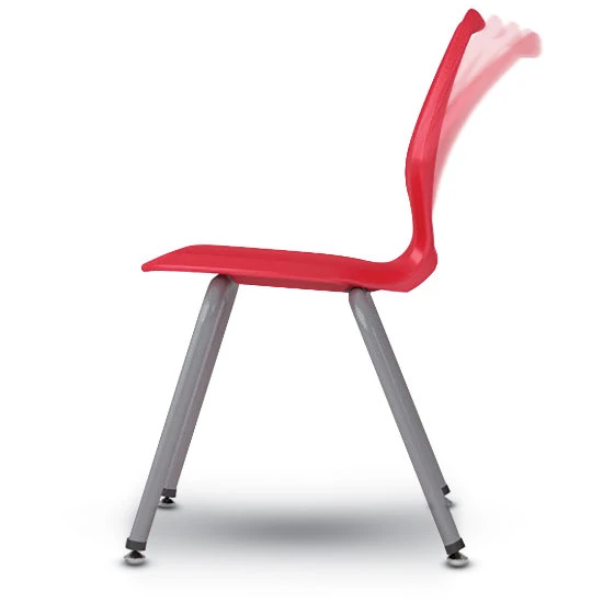 A&D® Koi Adjustable Height Student Desk/ 4 Leg A&D® READY™ Chair, Nylon Glide 8 A&D® Koi Adjustable Height Student Desk/ 4 Leg A&D® READY™ Chair, Nylon Glide - Image 6