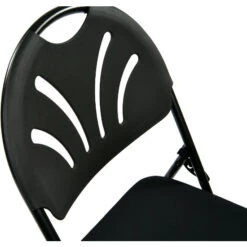 WorkSmart® FC Series Folding Chair W/ Plastic Fan Back & Mesh Seat (4-Pack) -Office Supplies Shop PERF 1 8