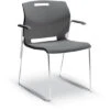 Global Popcorn™ Series Armchair With Poly Seat -Office Supplies Shop PPC A 1