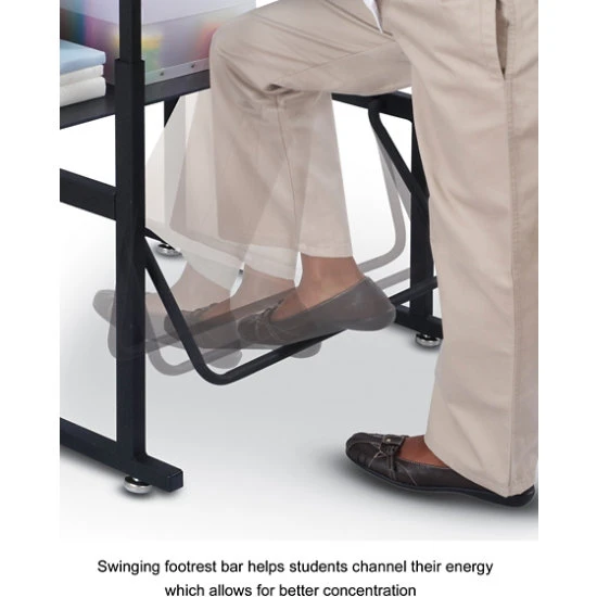 AlphaBetter® Desk With Standard Top & Bookbox- 28"Wx20"D 4 AlphaBetter® Desk With Standard Top & Bookbox- 28"Wx20"D - Image 2