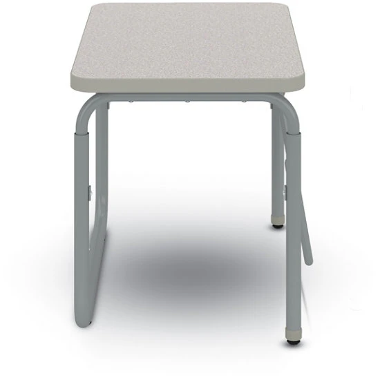AlphaBetter® 2.0 Height-Adjustable Student Desk W/ Pendulum Bar, 22"x30", Gray 4 AlphaBetter® 2.0 Height-Adjustable Student Desk W/ Pendulum Bar, 22"x30", Gray - Image 2