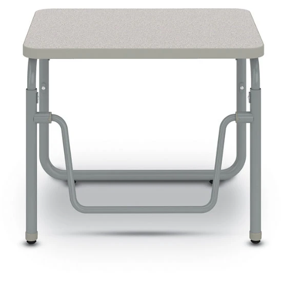 AlphaBetter® 2.0 Height-Adjustable Student Desk W/ Pendulum Bar, 22"x30", Gray 5 AlphaBetter® 2.0 Height-Adjustable Student Desk W/ Pendulum Bar, 22"x30", Gray - Image 3