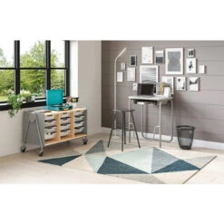 AlphaBetter® 2.0 Height-Adjustable Student Desk W/ Book Box & Pendulum Bar, 29"x43", Dry-Erase 9 AlphaBetter® 2.0 Height-Adjustable Student Desk W/ Book Box & Pendulum Bar, 29"x43", Dry-Erase -Office Supplies Shop PSU 224 W 4