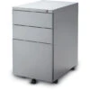 RStyle™ Mobile 2 Drawer Pedestal With Flat Front - Box/Box/File -Office Supplies Shop RAC FBP 1