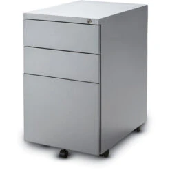 RStyle™ Mobile 2 Drawer Pedestal With Flat Front - Box/Box/File