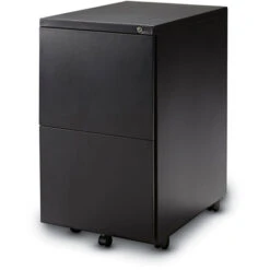 RStyle™ Mobile 2 Drawer Pedestal With Flat Front - File / File