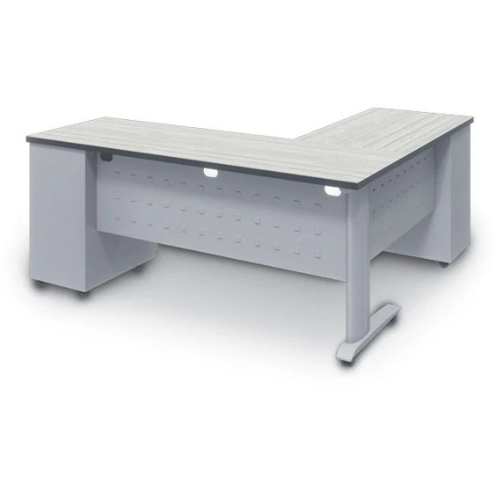 Teacher CSL Caster Base (CLeg/Dual Ped/Mod Panel) 24x66x72x24 & 2 Piece L-Shape Worksurface 24x66x72x24 4 Teacher CSL Caster Base (CLeg/Dual Ped/Mod Panel) 24x66x72x24 & 2 Piece L-Shape Worksurface 24x66x72x24 - Image 2
