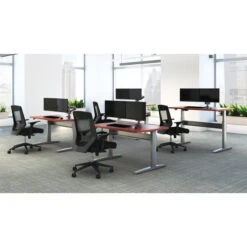 NewHeights™ Bonita ET Electric Height Adjustable Workstation Rectangle Top -Office Supplies Shop RBN R 3