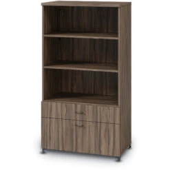 Tevita Vertical Storage Base Unit 20x36x66 + (2) Shelf Kits + (1) Drawer Kit