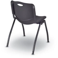 "M" Lightweight Stackable Sturdy Breakroom Chair (4 Pack) 14 "M" Lightweight Stackable Sturdy Breakroom Chair (4 Pack) -Office Supplies Shop REMS SC 4 6