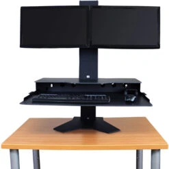 ERGO Helium Double Monitor Stand -Office Supplies Shop RHE M2 4