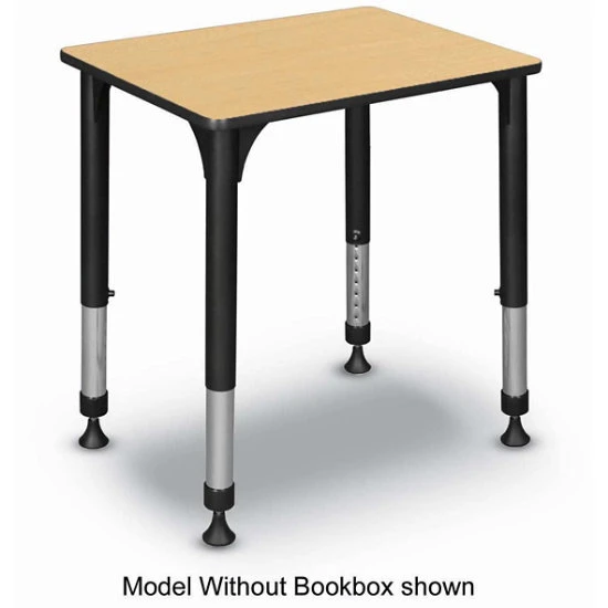 18.5 X 26 In Rectangle Height Adjustable Classroom School Desk 3 18.5 X 26 In Rectangle Height Adjustable Classroom School Desk