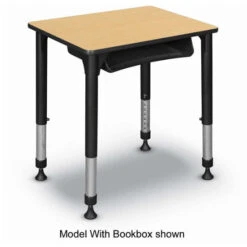 18.5 X 26 In Rectangle Height Adjustable Classroom School Desk 9 18.5 X 26 In Rectangle Height Adjustable Classroom School Desk -Office Supplies Shop RKTC GD 4
