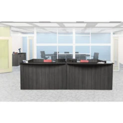 Legacy Reception Station With Full Box/Box/File & File/File Pedestals 9 Legacy Reception Station With Full Box/Box/File & File/File Pedestals -Office Supplies Shop RLC 72FFP 4
