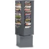 Rotary Magazine Display Rack With 44 Pockets -Office Supplies Shop RR 49 1
