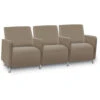 Ravenna 3 Seat Sofa With Center Arms (Grade 3-Fabric) -Office Supplies Shop RSL 343 D 1