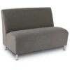 Ravenna Armless Loveseat (Grade 2-Fabric) -Office Supplies Shop RSL 502 1