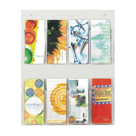 Clear2c™ 8 Pamphlet Display 3 Clear2c™ 8 Pamphlet Display