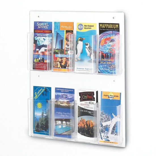 Clear2c™ 8 Pamphlet Display 4 Clear2c™ 8 Pamphlet Display - Image 2