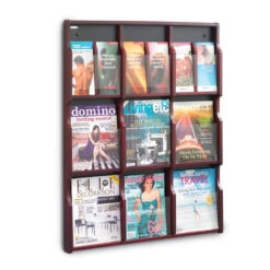 Expose™ 9 Magazine 18 Pamphlet Display