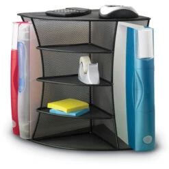 Onyxâ„¢ Mesh Desk Corner Organizer