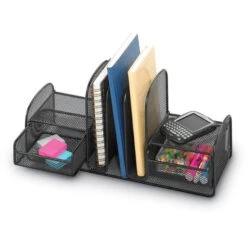 Onyxâ„¢ Organizer With 3 Upright Sections/2 Baskets