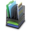 Onyx™ Mesh Desk Organizer 3 Horizontal 5 Upright -Office Supplies Shop SBR 366 1