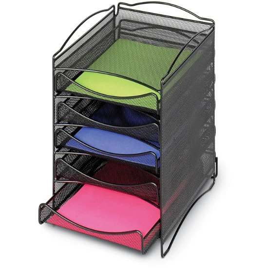 Onyx™ 5 Drawer Mesh Literature Organizer 3 Onyx™ 5 Drawer Mesh Literature Organizer