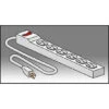 6 Outlet Surge Protected Power Strip For Pedestal Base Carrels 1 6 Outlet Surge Protected Power Strip For Pedestal Base Carrels -Office Supplies Shop SC EL 1