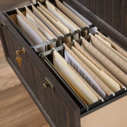Costa Lateral File In Coffee Oak -Office Supplies Shop SCTA LF CO 4