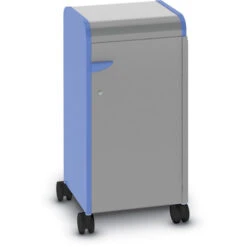 Cascade® Mini-Tower W/ Twelve 3" EW Totes - Casters -Office Supplies Shop SCTC T13 2