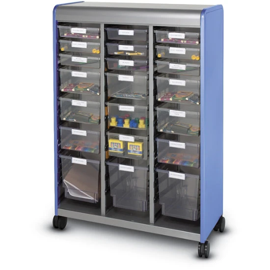 Cascade® Mega-Tower W/ Nine 3", Nine 6", & Three 12" SW Totes - Casters 3 Cascade® Mega-Tower W/ Nine 3", Nine 6", & Three 12" SW Totes - Casters