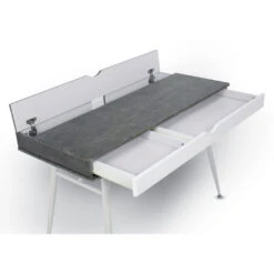 Alcove Modern Pocket/Writing/Home Office/Laptop Desk With Large Divided Drawer For Storage 7 Alcove Modern Pocket/Writing/Home Office/Laptop Desk With Large Divided Drawer For Storage -Office Supplies Shop SDCD A25 2