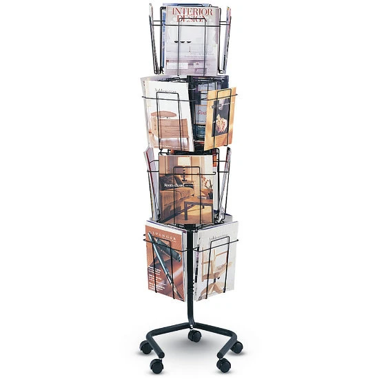 Rotary Floor Display With 16 Pockets 3 Rotary Floor Display With 16 Pockets